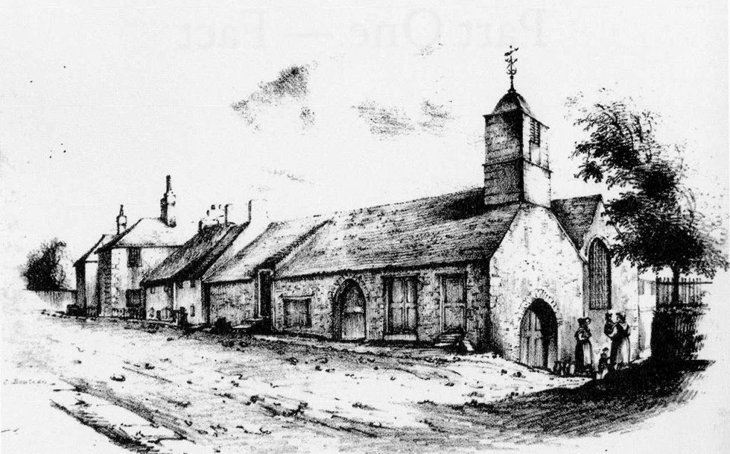 An Illustration of the Old Chapel at Marazion