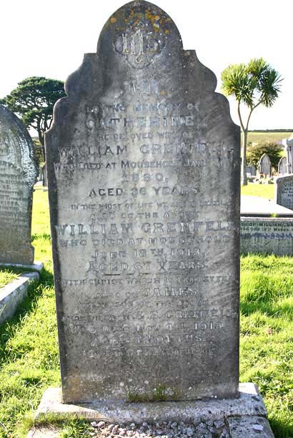 Gravestone of William Grenfell