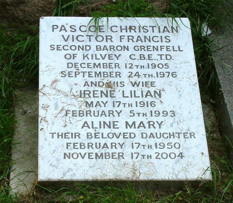 Beaconsfield Pascoe Christian Irene Lilian Aline Mary Grenfell