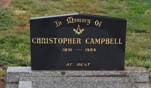 Christopher Campbell - d. 1984