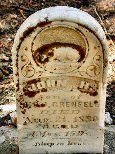 Nevadaville John H Grenfell